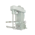 Hydraulic lift double shaft butterfly mixer